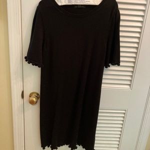Black sweater dress M